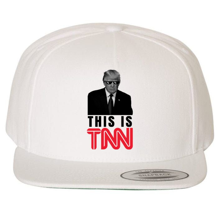 This Is TNN Funny Donald Trump Republican Wool Snapback Cap