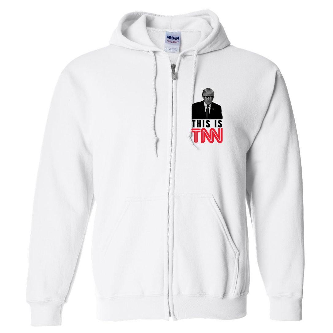 This Is TNN Funny Donald Trump Republican Full Zip Hoodie