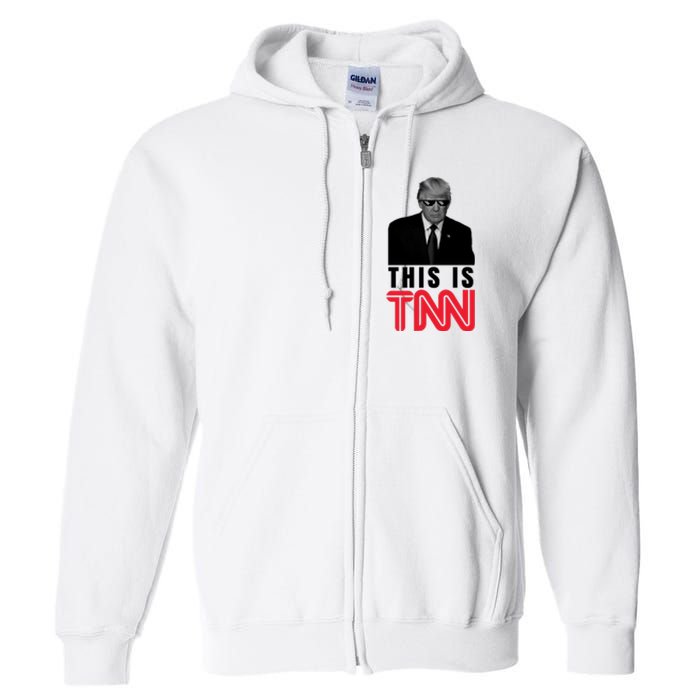 This Is TNN Funny Donald Trump Republican Full Zip Hoodie