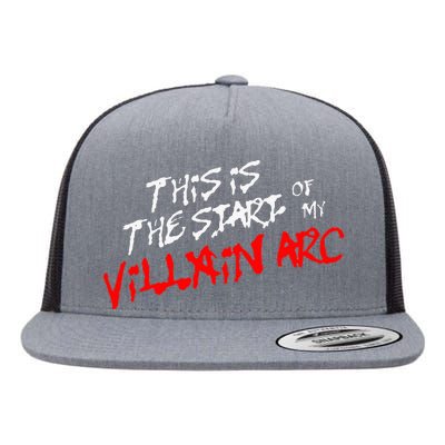 This Is The Start Of My Villain Arc Flat Bill Trucker Hat