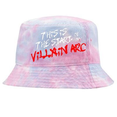 This Is The Start Of My Villain Arc Tie-Dyed Bucket Hat