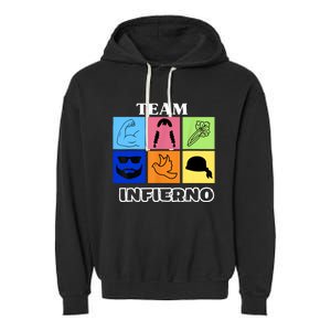 Team Infierno Garment-Dyed Fleece Hoodie