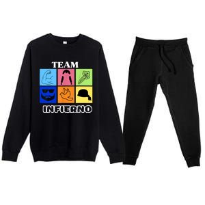 Team Infierno Premium Crewneck Sweatsuit Set