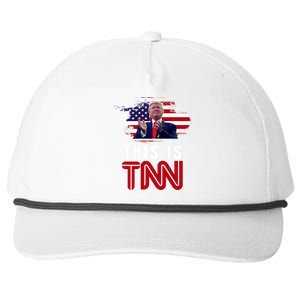 This Is TNN Pro Donald Trump USA Snapback Five-Panel Rope Hat