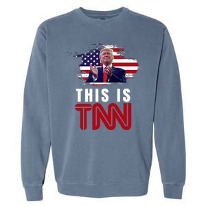 This Is TNN Pro Donald Trump USA Garment-Dyed Sweatshirt