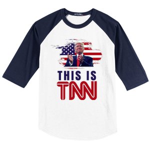 This Is TNN Pro Donald Trump USA Baseball Sleeve Shirt