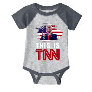 This Is TNN Pro Donald Trump USA Infant Baby Jersey Bodysuit