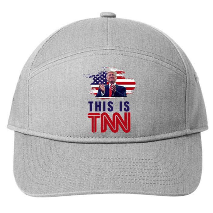 This Is TNN Pro Donald Trump USA 7-Panel Snapback Hat