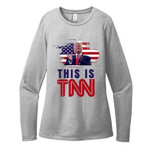 This Is TNN Pro Donald Trump USA Womens CVC Long Sleeve Shirt