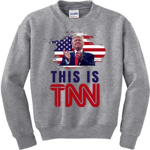 This Is TNN Pro Donald Trump USA Kids Sweatshirt