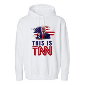 This Is TNN Pro Donald Trump USA Garment-Dyed Fleece Hoodie