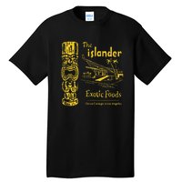 The Islander Tiki Bar Los Angeles Retro Vintage Tall T-Shirt