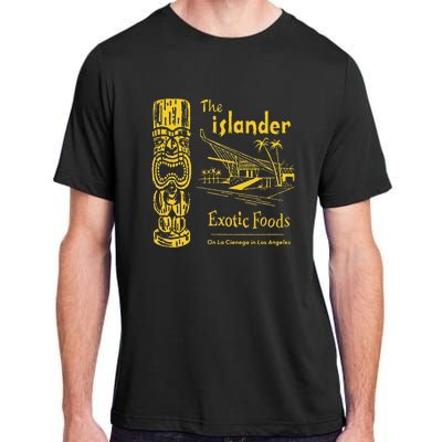 The Islander Tiki Bar Los Angeles Retro Vintage Adult ChromaSoft Performance T-Shirt