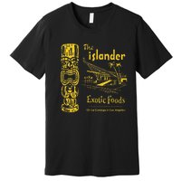 The Islander Tiki Bar Los Angeles Retro Vintage Premium T-Shirt