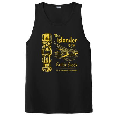 The Islander Tiki Bar Los Angeles Retro Vintage PosiCharge Competitor Tank