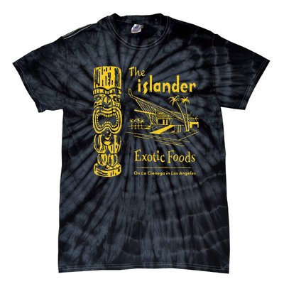 The Islander Tiki Bar Los Angeles Retro Vintage Tie-Dye T-Shirt