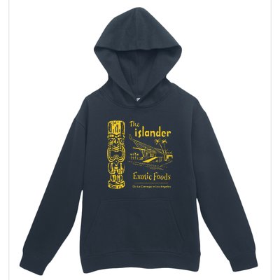 The Islander Tiki Bar Los Angeles Retro Vintage Urban Pullover Hoodie