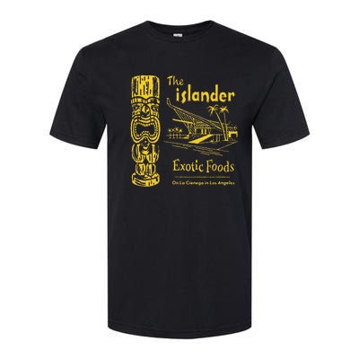 The Islander Tiki Bar Los Angeles Retro Vintage Softstyle CVC T-Shirt