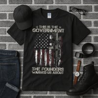 This is The Government The Founders Warned Us About Tall T-Shirt