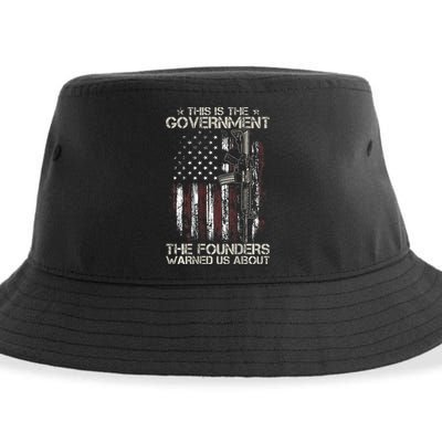 This is The Government The Founders Warned Us About Sustainable Bucket Hat