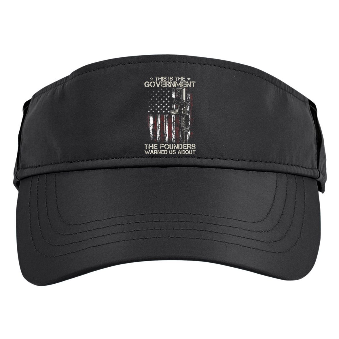 This is The Government The Founders Warned Us About Adult Drive Performance Visor