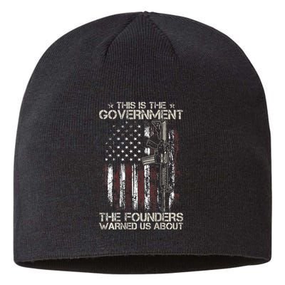 This is The Government The Founders Warned Us About Sustainable Beanie
