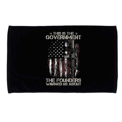 This is The Government The Founders Warned Us About Microfiber Hand Towel