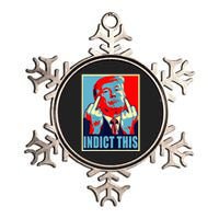 Trump Indict This Metallic Star Ornament