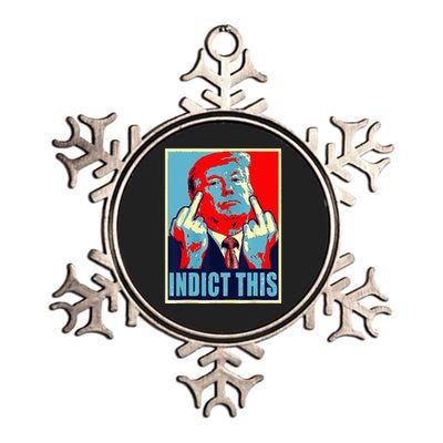 Trump Indict This Metallic Star Ornament