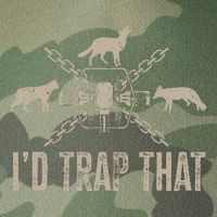 Trapping I'd Trap That Trap Hunting  Legacy Tie Dye Trucker Hat