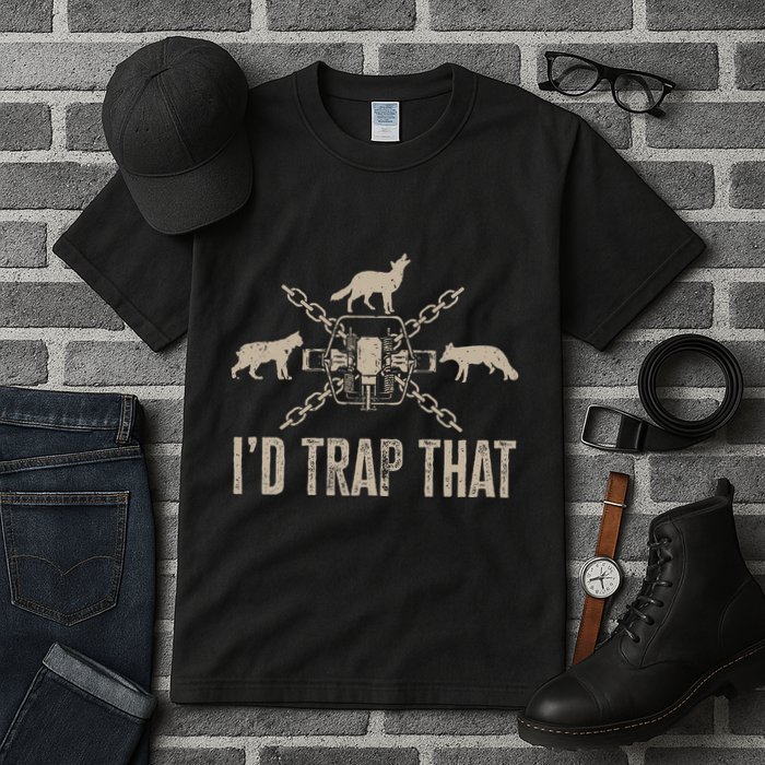 Trapping I'd Trap That Trap Hunting  Tall T-Shirt