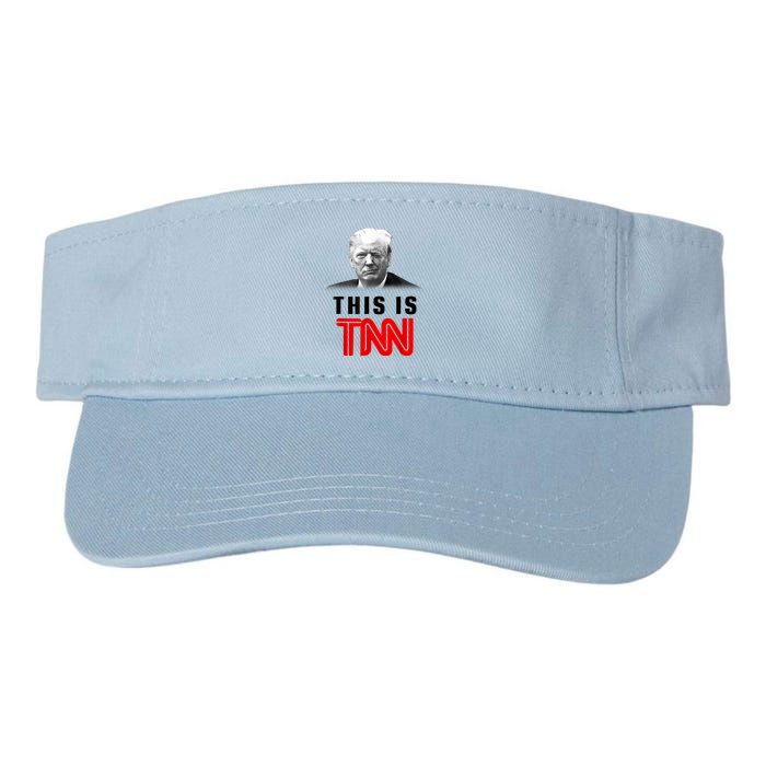 This Is TNN Funny Trump This Is TNN Valucap Bio-Washed Visor