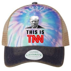 This Is TNN Funny Trump This Is TNN Legacy Tie Dye Trucker Hat