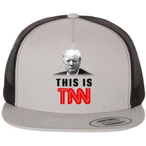 This Is TNN Funny Trump This Is TNN Flat Bill Trucker Hat