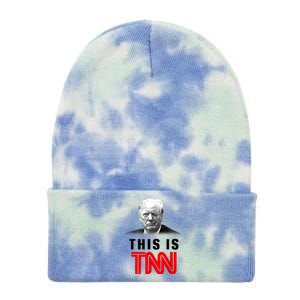 This Is TNN Funny Trump This Is TNN Tie Dye 12in Knit Beanie