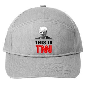 This Is TNN Funny Trump This Is TNN 7-Panel Snapback Hat