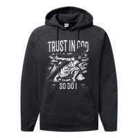 Trust In The Lord Christian Followers of Christ Performance Fleece Hoodie