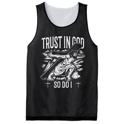 Trust In The Lord Christian Followers of Christ Mesh Reversible Basketball Jersey Tank