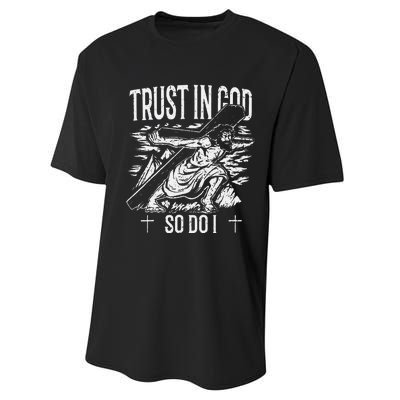 Trust In The Lord Christian Followers of Christ Performance Sprint T-Shirt