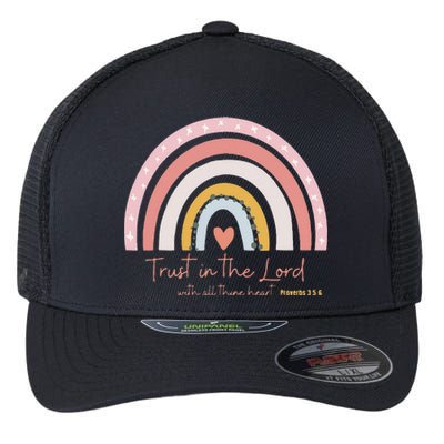 Trust In The Lord Christian Followers of Christ Flexfit Unipanel Trucker Cap