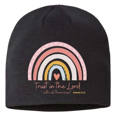 Trust In The Lord Christian Followers of Christ Sustainable Beanie