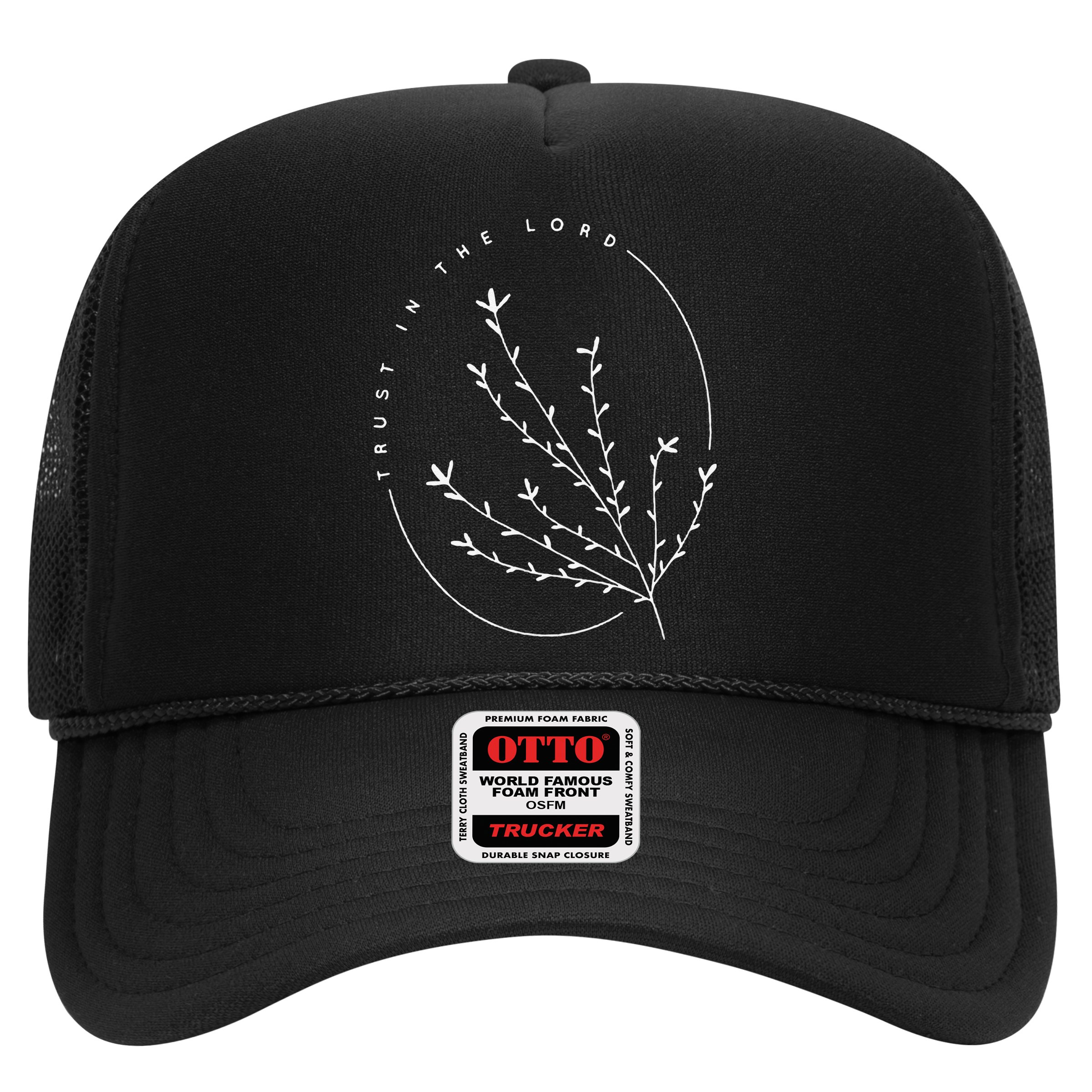 Trust in the Lord Flower Nature Lover Jesus Christ Christian Hat