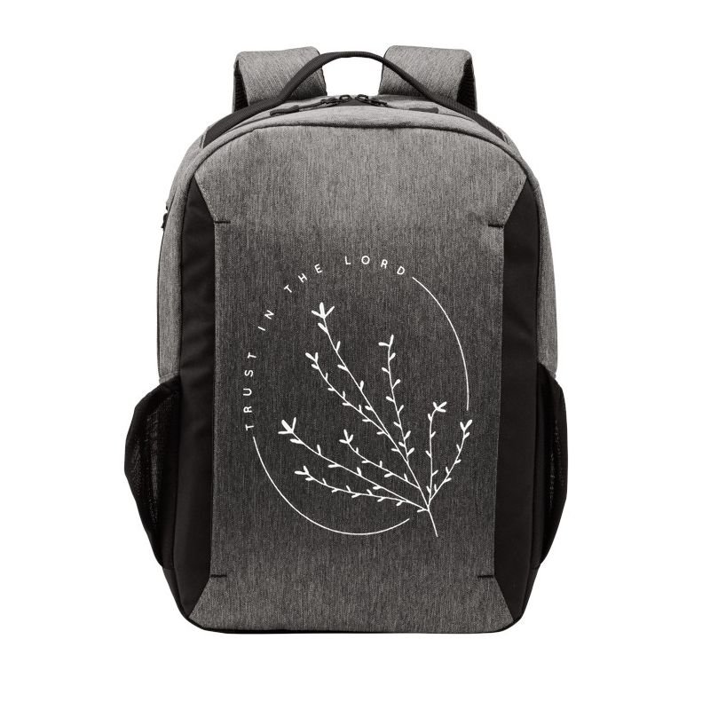 Trust in the Lord Flower Nature Lover Jesus Christ Christian Vector Backpack