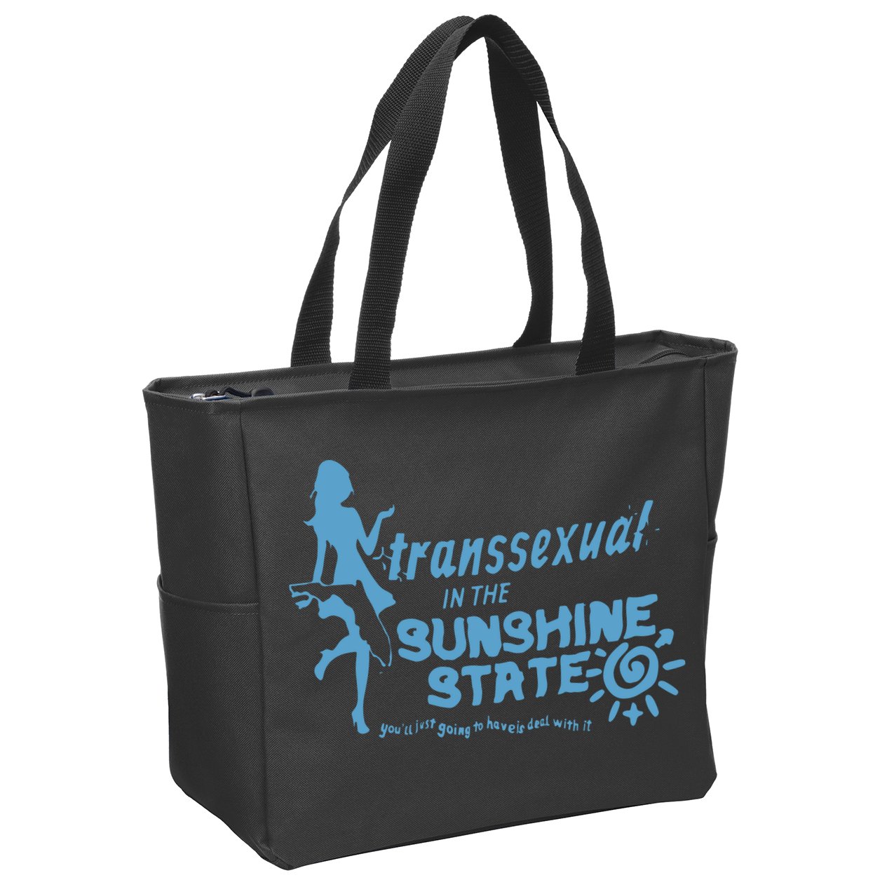 Transsexual In The Sunshine State Zip Tote Bag