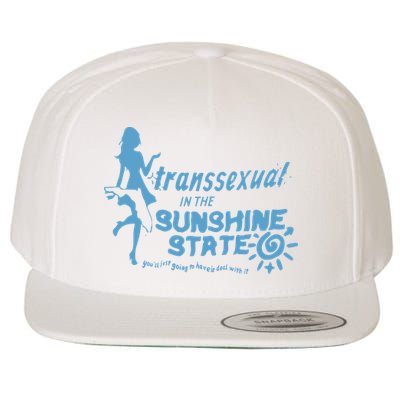 Transsexual In The Sunshine State Wool Snapback Cap