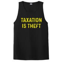 Taxation Is Theft Libertarian Voluntaryist Ancap Liberty PosiCharge Competitor Tank