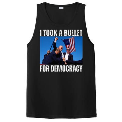 Trump I Took A Bullet For Democracy 2024 PosiCharge Competitor Tank