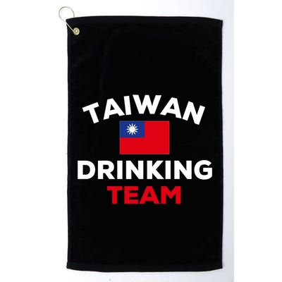 Taiwan Ing Team Taiwanese Flag Beer Funny Group Party Meaningful Gift Golf Towel
