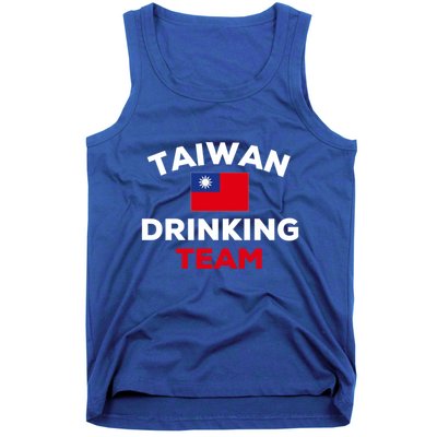 Taiwan Ing Team Taiwanese Flag Beer Funny Group Party Meaningful Gift Tank Top