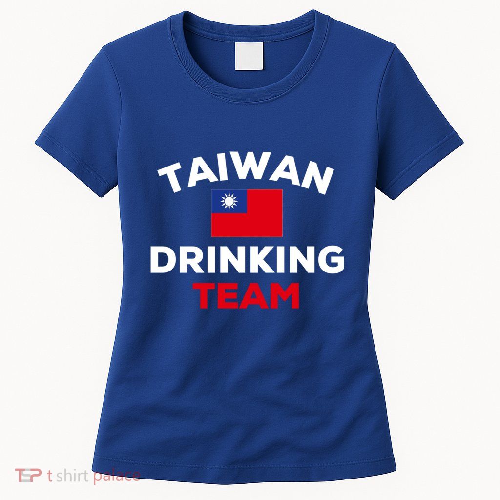 Taiwan Ing Team Taiwanese Flag Beer Funny Group Party Meaningful Gift Womens T-Shirt